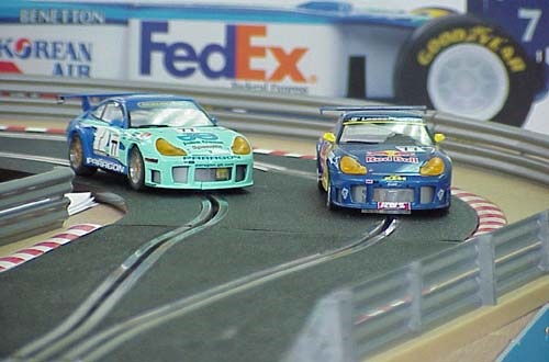 Circuito de coches - Scalextric - Coches miniatura - Cursas de coches