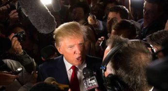 No me voy a disculpar con presentadora: Trump