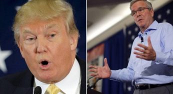 Trump y Bush van al debate republicano
