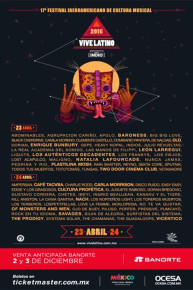 Cartel Vive Latino