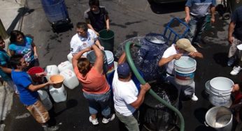 Colonias afectadas por los cortes de agua en la Ciudad de México