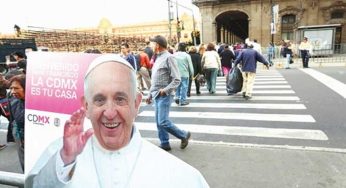 Recibir al Papa costará 200 mdp