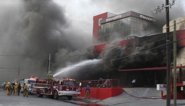¿Qué incendio el Casino Royale Monterrey?