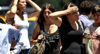 Lunes caluroso en gran parte del país