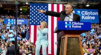 Kaine habla en español al asumir candidatura a Vicepresidencia