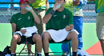Pierde dupla mexicana de tenis, cae ante Rumania