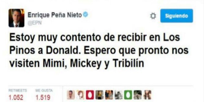 Los memes Peña-Trump no se hicieron esperar
