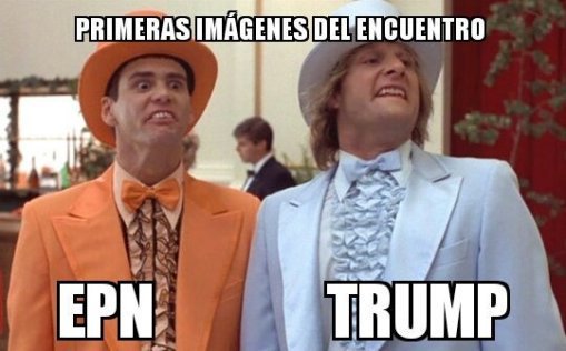 Los memes Peña-Trump no se hicieron esperar