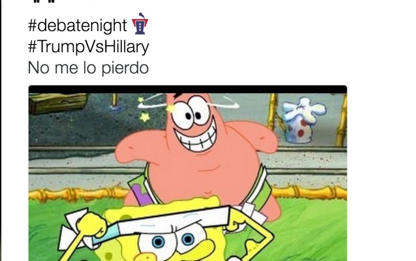 Trump vs Clinton: Los memes del #debate