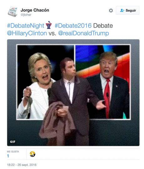 Trump vs Clinton: Los memes del #debate
