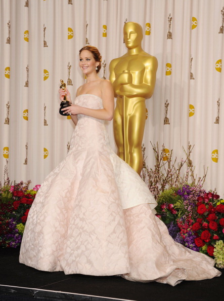 Jennifer Lawrence de Dior en 2013