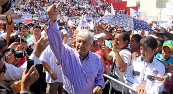 Vincularme con Duarte es una “estrategia de desesperación»: AMLO