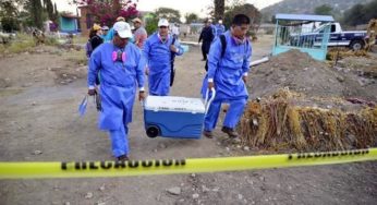 Exhumación suma 39 cuerpos en Jojutla