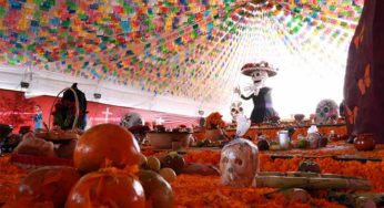 Montan megaofrenda en Hidalgo para romper Récord Guinness