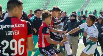 Final Sub 20 termina en batalla campal