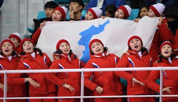 Porristas norcoreanas causan sensación en Pyeongchang 2018