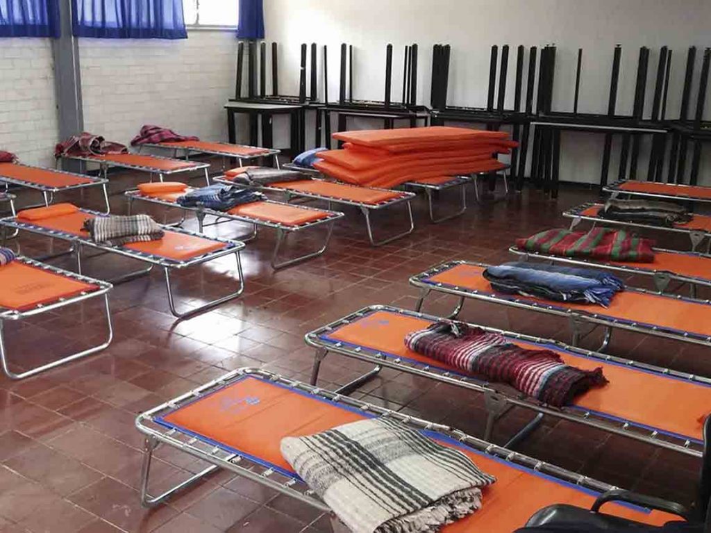Alistan 4 albergues para migrantes en la CDMX José Cárdenas