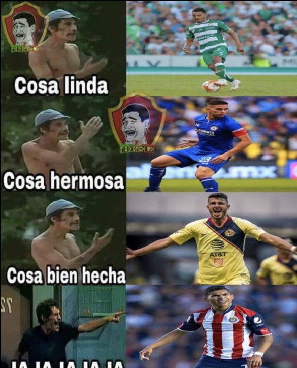 Y llegaron los memes de la derrota de Chivas