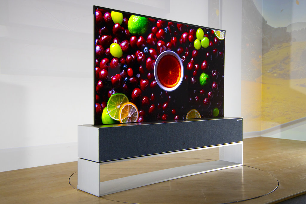LG presentará su primer televisor enrollable en el CES 2018
