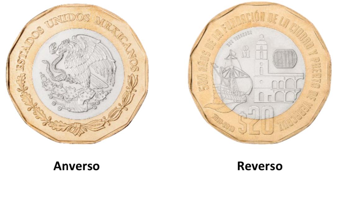 Nueva moneda de 20 pesos circula desde hoy; tiene nuevas