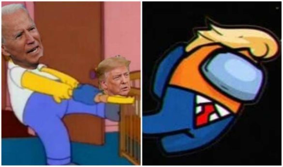 Y no podían faltar… los memes y el hashtag «Bye, bye Trump»