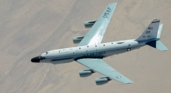 Avión de la Fuerza Aérea de EU sobrevoló cerca de Baja California Sur